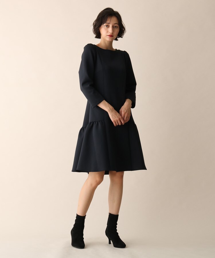 切り替えフレアミニワンピース(ミニワンピース) | BEAUTE DE OPAQUE 切り替えフレアミニワンピース(ミニワンピース) | BEAUTE DE OPAQUE
