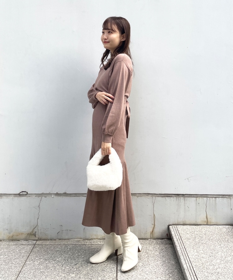 レイヤードセットニットワンピース(ミドルワンピース) | BEAUTE DE