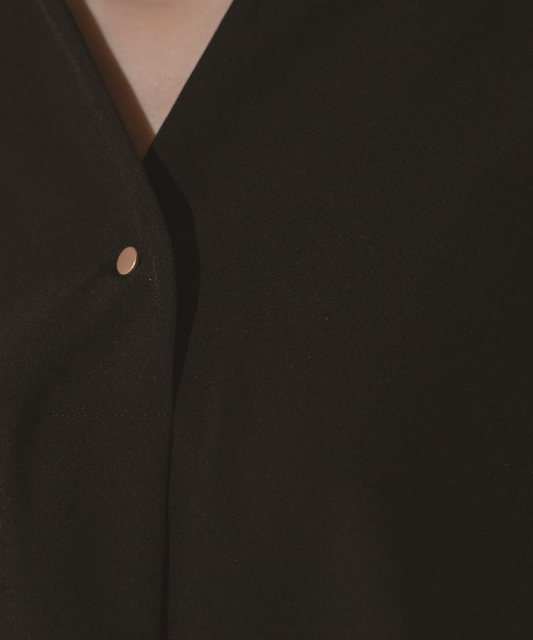 オペークドットクリップ(OPAQUE.CLIP)のバックプリーツ スキッパーブラウス26