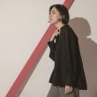 オペークドットクリップ(OPAQUE.CLIP)のバックプリーツ スキッパーブラウス5