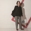 オペークドットクリップ(OPAQUE.CLIP)のバックプリーツ スキッパーブラウス10