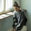 オペークドットクリップ(OPAQUE.CLIP)のブークレクルーネックニット17
