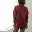 オペークドットクリップ(OPAQUE.CLIP)のもちもちタートルスリットニット25