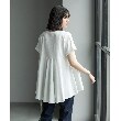 オペークドットクリップ(OPAQUE.CLIP)の裾フレア カットソーチュニック9