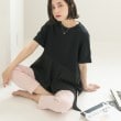 オペークドットクリップ(OPAQUE.CLIP)のアシンメトリー切替ドッキングトップス27