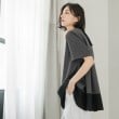オペークドットクリップ(OPAQUE.CLIP)のAラインドッキングカットソー【洗濯機洗い可】22