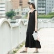 オペークドットクリップ(OPAQUE.CLIP)のプリーツ切替ノースリーブワンピース【洗濯機洗い可】9