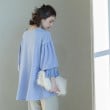 オペークドットクリップ(OPAQUE.CLIP)のプリーツキャンディスリーブブラウス36