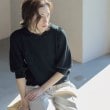オペークドットクリップ(OPAQUE.CLIP)のスパンコールパフスリーブニット9