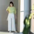 オペークドットクリップ(OPAQUE.CLIP)のスパンコールパフスリーブニット24