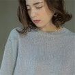 オペークドットクリップ(OPAQUE.CLIP)のラメハーフスリーブニット13