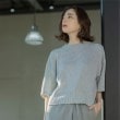 オペークドットクリップ(OPAQUE.CLIP)のラメハーフスリーブニット14