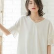 オペークドットクリップ(OPAQUE.CLIP)の袖プリーツドッキングプルオーバー6
