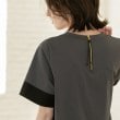 オペークドットクリップ(OPAQUE.CLIP)のペプラム切替ドッキングトップス2