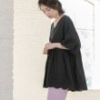 オペークドットクリップ(OPAQUE.CLIP)のバルーン袖スカラップ刺繍レースチュニック8