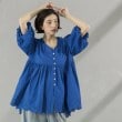 オペークドットクリップ(OPAQUE.CLIP)のバルーン袖スカラップ刺繍レースチュニック12