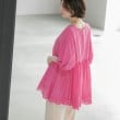 オペークドットクリップ(OPAQUE.CLIP)のバルーン袖スカラップ刺繍レースチュニック24