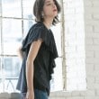 オペークドットクリップ(OPAQUE.CLIP)の刺繍レースカラーブラウス8