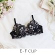 リサマリ(Risa Magli)のカイリー ブラジャー（E-F）＜サイドシェイプ＞ ブラック(019)