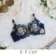 リサマリ(Risa Magli)のエリオット ブラジャー（E-F）＜D Make Type＞ ネイビー(094)