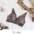 リサマリ(Risa Magli)のレネイ おやすみブラ（LL） ブラウン(043)