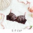 リサマリ(Risa Magli)のティナ ブラジャー（E-F）＜スウィートリッチ＞ ブラウン(043)
