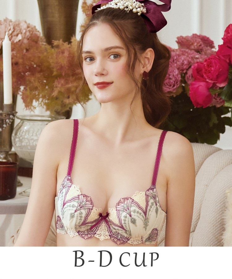 リサマリ(Risa Magli)のシェール ブラジャー（B-D）＜S Make Type＞ ローズ(062)