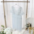 リサマリ(Risa Magli)のグレッタ カーディガン サックスブルー(090)