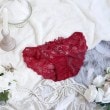 リサマリ(Risa Magli)のカロリーネ スペシャルレースショーツ レッド(061)