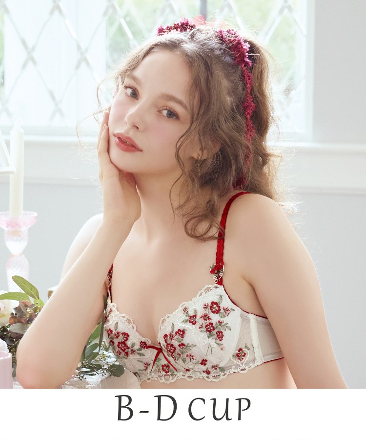 売れ筋がひ贈り物！ リア ブラジャー（B-D）＜スウィートリッチ＞（ワイヤーブラ ウェルカムボード