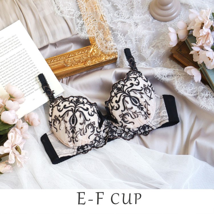 リサマリ(Risa Magli)のジュア ブラジャー（E-F）＜サイドシェイプ＞ ワイヤーブラ