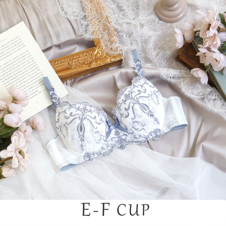 リサマリ(Risa Magli)のジュア ブラジャー（E-F）＜サイドシェイプ＞ ワイヤーブラ