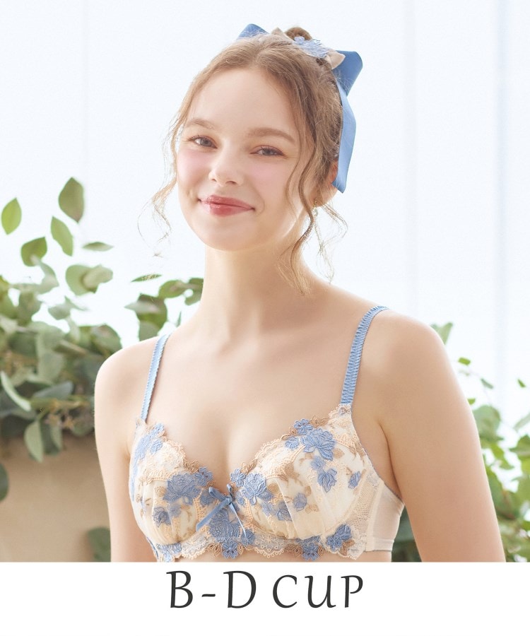 イーシャ ブラジャー(B-D)<サイドシェイプ>(ワイヤーブラ イーシャ ブラジャー(B-D)<サイドシェイプ>(ワイヤーブラ