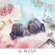 リサマリ(Risa Magli)のブラム ブラジャー（G-H）＜サイドすっきりタイプ＞ グレー(012)