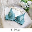 リサマリ(Risa Magli)のノーラ ブラジャー（B-D）＜スウィートリッチ＞ グリーン(022)