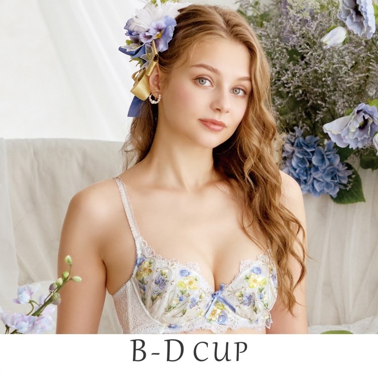 リサマリ(Risa Magli)のフロリタ ブラジャー＜D Make Type＞（B-D） ワイヤーブラ