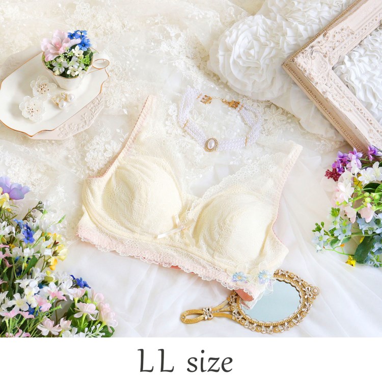 リサマリ(Risa Magli)のフロリタ おやすみブラ（LL） おやすみブラ