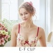 リサマリ(Risa Magli)のラリッサ ブラジャー（E-F）＜N Make Type＞ ローズ(062)