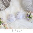 リサマリ(Risa Magli)のナーラ ブラジャー（E-F）＜リサマリ ミラクル谷間ブラ＞ ブルー(092)