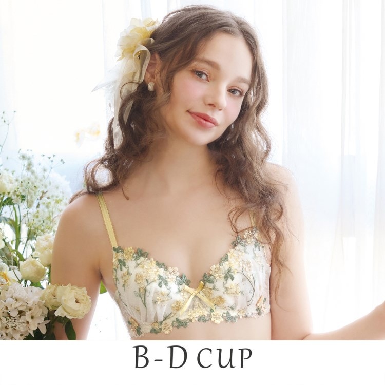 リサマリ(Risa Magli)のナヨン ブラジャー（B-D）＜サイドシェイプ＞ ワイヤーブラ