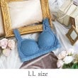 リサマリ(Risa Magli)のリアナ おやすみブラ　（LL） ブルー(092)