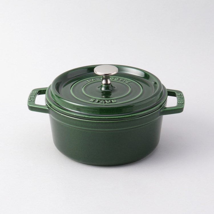 ピコ・ココット 18cm バジルグリーン <Staub ストウブ >(鍋 ピコ・ココット 18cm バジルグリーン <Staub ストウブ >(鍋