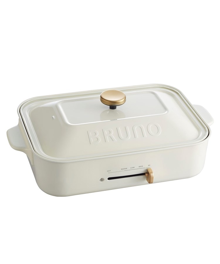 ＜WORLD＞ 212 KITCHEN STORE(トゥーワントゥーキッチンストア) BRUNO (ブルーノ) コンパクトホットプレート ＷＨ画像