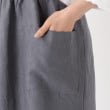 トゥーワントゥーキッチンストア(212 KITCHEN STORE)のリネンショルダーワンピエプロン グレー6