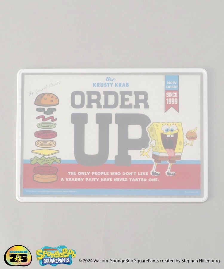 トゥーワントゥーキッチンストア(212 KITCHEN STORE)のまな板 ORDER UP＜SPONGE BOB スポンジ・ボブ＞1