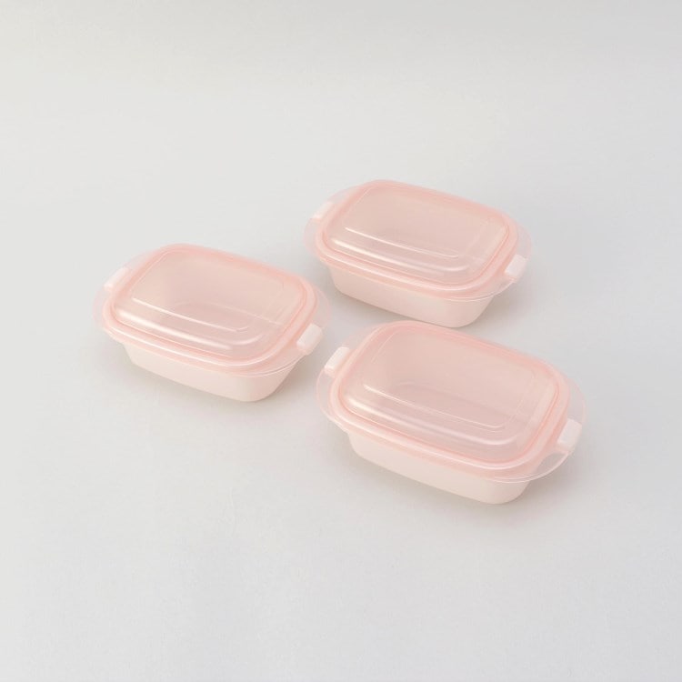 トゥーワントゥーキッチンストア(212 KITCHEN STORE)のそのまま食卓に出せるレンジ容器M 3P PK 保存容器・ストッカー