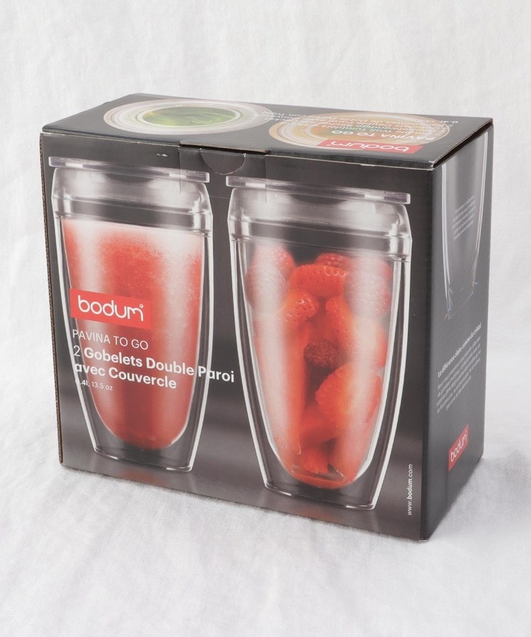 トゥーワントゥーキッチンストア(212 KITCHEN STORE)のパヴィーナトゥゴーダブルウォールタンブラー 400ml(2個セット)＜bodum ボダム＞6