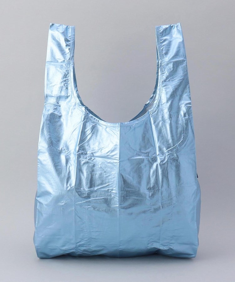 店舗良い STANDARD BAGGU メタリックライトブルー ＜BAGGU バグゥ バッグ