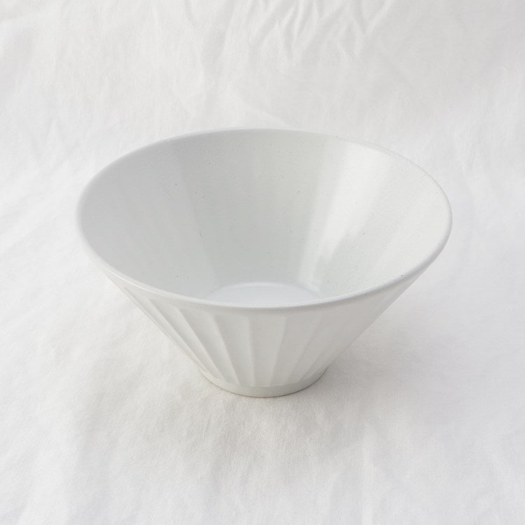 トゥーワントゥーキッチンストア(212 KITCHEN STORE)のしのぎ反りどんぶり L 美濃唐津 食器