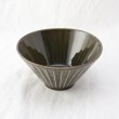 トゥーワントゥーキッチンストア(212 KITCHEN STORE)のしのぎ反りどんぶり L 織部 その他